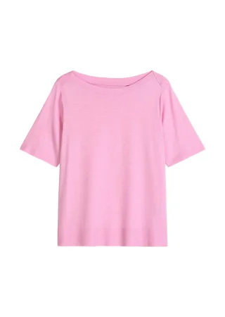 Marc OPolo Casual - Luxury T-Shirt regular Mellow Rose - Gr. - S