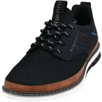 bugatti Schnürschuh mit Lochmuster, Freizeitschuh, Halbschuh, Schnürschuh