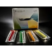 BMW Duftstäbchen BMW Natural Air Innenraum-Duft Starter-Kit Lavablack + 4 Extra Düfte (1-St)
