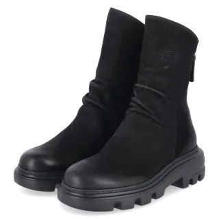 Paul Green Stiefeletten  Schwarz - Gr. 36 -  Echt Leder