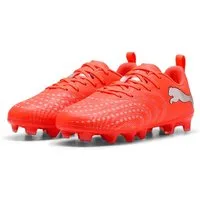 PUMA FUTURE 9 PLAY FG/AG JR Fußballschuh mit Nockensohle für Rasen- und Kunstrasenplätze, mit Schnürung