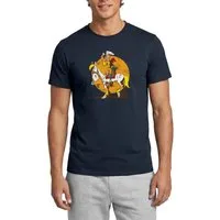 Spreadshirt T-Shirt Lucky Luke Jolly Jumper im Sonnenuntergang Männer T-Shirt (1-tlg)