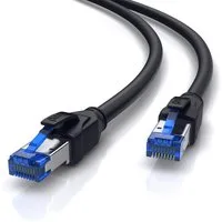 Primewire LAN-Kabel, CAT.8, RJ-45 (Ethernet) (25 cm), Patchkabel CAT 8 Gigabit Ethernet 40 Gbit/s S/FTP Netzwerkkabel, 0,25m
