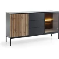 Compleo Schubkastenkommode LINO (mit 2-Drehtüren und 3-Schubladen), Kommode