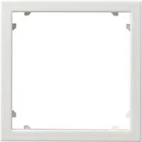 Zentraleinsatz mit quadratischem Ausschnitt 45x45 Alcatel, Adapter weiß (glänzend), Retail