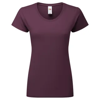 Fruit of the Loom - "Premium" T-Shirt für Damen (Dunkles Pflaumenblau)
