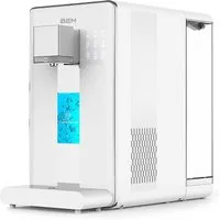 BEM Wasserfilter LINA Auftisch-Umkehrosmoseanlage mit 6L Wassertank, Zubehör für RO-Trinkwasserfiltration mit Wasserstofffunktion & Heiß- & Kaltwasser, Wasserfilteranlage mit Wasserspender und Hydrogen-Elektrolyse-Funktion