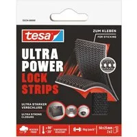 tesa Klett-Klebeband tesa Klettband Ultra Power Lock Strips 50mmx25mmx4mm bis 4kg