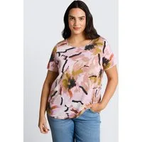 TOM TAILOR PLUS T-Shirt T-Shirt Plus Size - T-Shirt aus Baumwolle