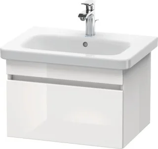 Duravit DuraStyle Waschtischunterbau wandhängend Weiß Hochglanz 580x448x398 mm - DS638002222 DS638002222