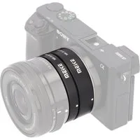 Meike Automatik Makro Zwischenringe für Sony E-Mount Systemkameras MK-S-AF3B Makroobjektiv