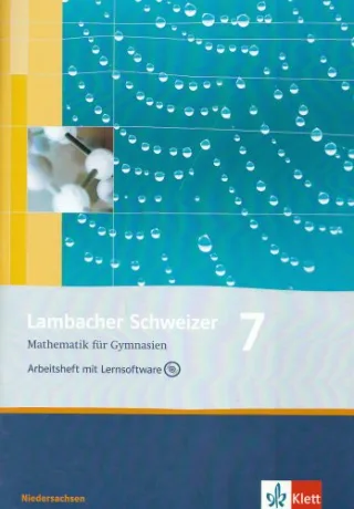 Lambacher Schweizer - Ausgabe für Niedersachsen: Lambacher Schweizer 7 - Arbeitsheft mit Lernsoftware (Lernmaterialien) - Ausgabe: Niedersachsen