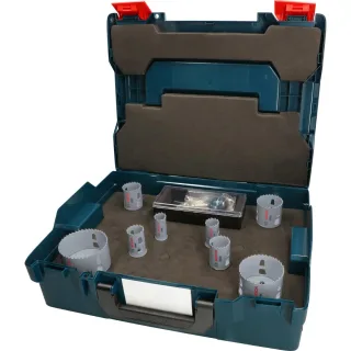 Bosch PRO Multi Material PC Plus Lochsägen L-BOXX ø 22,25,30,35,40,51,68,83 - 11 teiliges Set - 2608594432