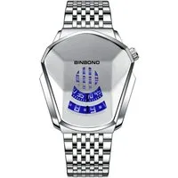 Athlix Quarzuhr Armbanduhr Herren Edelstahl Herrenuhr Analog Wasserdicht Uhr, Wasserdicht bis 3 BAR, Präzises Quarz-Uhrwerk