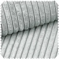 novely® Stoff PORTO - Polsterstoff in Breitcord-Optik - Ultraweicher Möbelstoff, Samtige Haptik, Reißfest, Fusselfrei, Robust, Meterware, 1lfm