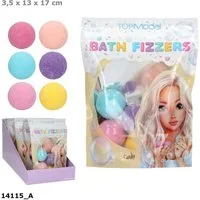 Depesche Spiel TOPModel Badebomben CANDY GLAM - 6 bunte Badekugeln
