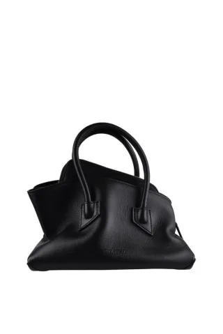 The Attico Handtasche La Passeggiata mini Schwarz