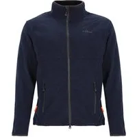 Blue Wave Fleecejacke Marco Herren Jacke Marco in Streifenoptik mit Stehkragen und Reißverschluss