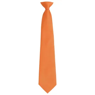 Premier - "Colours Fashion" Krawatte Zum Anklemmen für Herren/Damen Unisex (Orange)