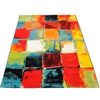 merinos Teppich BELIS PATCHWORK, rechteckig, Höhe: 13 mm, Wohnzimmer