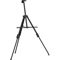 vidaXL Staffelei Staffelei Verstellbar Schwarz Metall