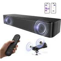 Ultimea Poseidon M20 Soundbar 2.1-Kanal (Bluetooth, 120 W, Mit integriertem Subwoofer, APP-Steuerung, All-in-One-PC-Lautsprecher)