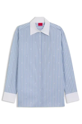 HUGO RED Womenswear - Ersenny Patterned - Gr. - 34