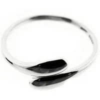 COFI 1453 Silberring stilvolles Modestück für Damen mit schlichtem Design aus Silber 925