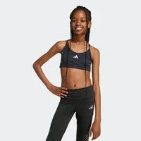 adidas Sportswear Sport-BH TRAIN ESSENTIALS GLAM PRINT FÜR KINDER mit mittlerem Halt, für Workout, mit atmungsaktivem Material