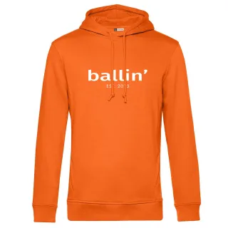 Basic Hoodie von Ballin Est. 2013 in der farbe Orange und in größe XL.