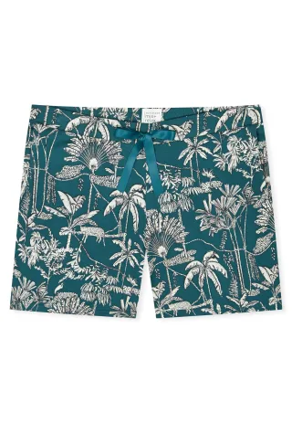SCHIESSER - Hose kurz grün - Gr. - 36