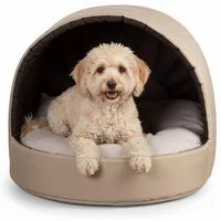 Best for Pets Hundehütte für kleine Hunde & Katzen – kuschelig & pflegeleicht