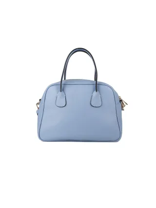 Giulia Monti Schultertasche Himmelblau