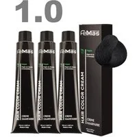Femmas Premium Haarfarbe Femmas Hair Color, 3-tlg., Profi-Qualität