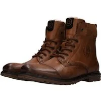 bugatti Schnürboots Schnürstiefelette, Winterboots mit Warmfutter
