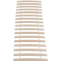 Lattenrost PASIA, IDIMEX, Rollrost 80x200 cm aus Birke-Schichtholz mit 17 Federleisten Natur