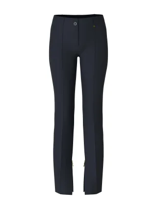 Marc Cain Collections - Slim-Fit Modell SYDNEY aus Scuba-Jersey midnight blue - Gr. - 38