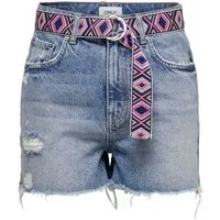 ONLY Jeansshorts ONLRobyn (1-tlg) Fransen