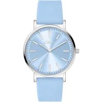 s.Oliver Quarzuhr Modern Statement SO-4482-PQ, Armbanduhr, Damenuhr, Silikonarmband, analog
