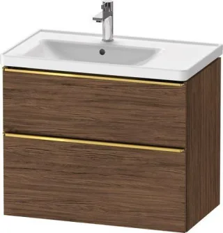Duravit D-Neo Waschtischunterbau wandhängend Nussbaum dunkel Matt 784x452x625 mm - DE4357034210000 DE4357034210000