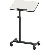 KOMFOTTEU Laptoptisch, Betttisch mit 360° neigbare & drehbare Tischplatte
