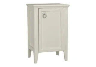 VitrA Valarte Halbhochschrank Breite 54 cm Höhe 83 cm 1 Tür Türanschlag rechts Elfenbein Matt,62251 62251
