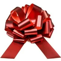 partydeco Hängedekoration Dekoschleife ø 40 cm, Rot