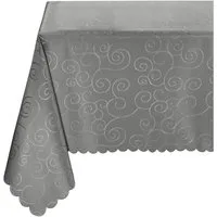 Beautex Tischdecke Damast Ornamente bügelfrei fleckenabweisend pflegeleichte Tischwäsche (1-tlg), Lotuseffekt, Formstabil, Strapazierfähig, Eleganter Glanz, Knitterarm