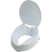 Rehaforum Medical Toiletten-Stuhl RFM Toilettensitzerhöhung mit Deckel