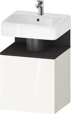 Duravit Qatego Waschtischunterbau wandhängend Weiß Hochglanz 490x420x645 mm - QA4077L80220000 QA4077L80220000