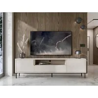 MOEBLINE Lowboard TV Schrank Kommode RADDIO 180NC kaschmir