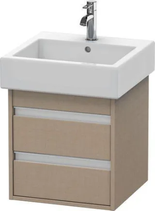 Duravit Ketho Waschtischunterbau wandhängend Leinen Matt 450x440x480 mm - KT663507575 KT663507575