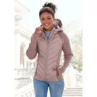 Vivance Steppjacke mit Strickfleece-Ärmeln
