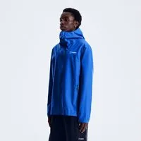 Berghaus Funktionsjacke M DELUGE PRO 3.0 JKT mit Sturmklappe, atmungsaktiv, wasserdicht, aus Polyester